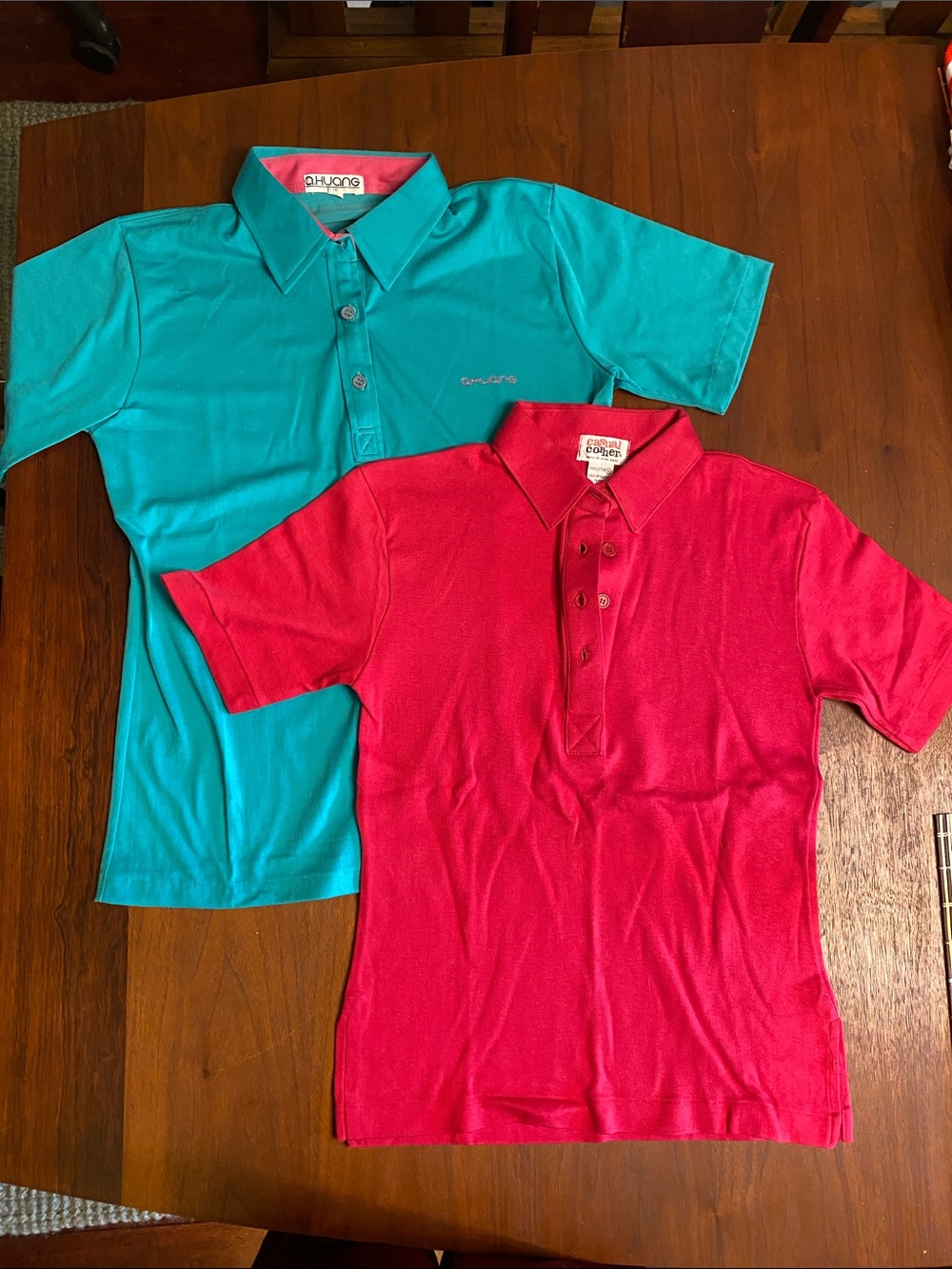 Pair of Vintage 70s 80s Polo Shirts